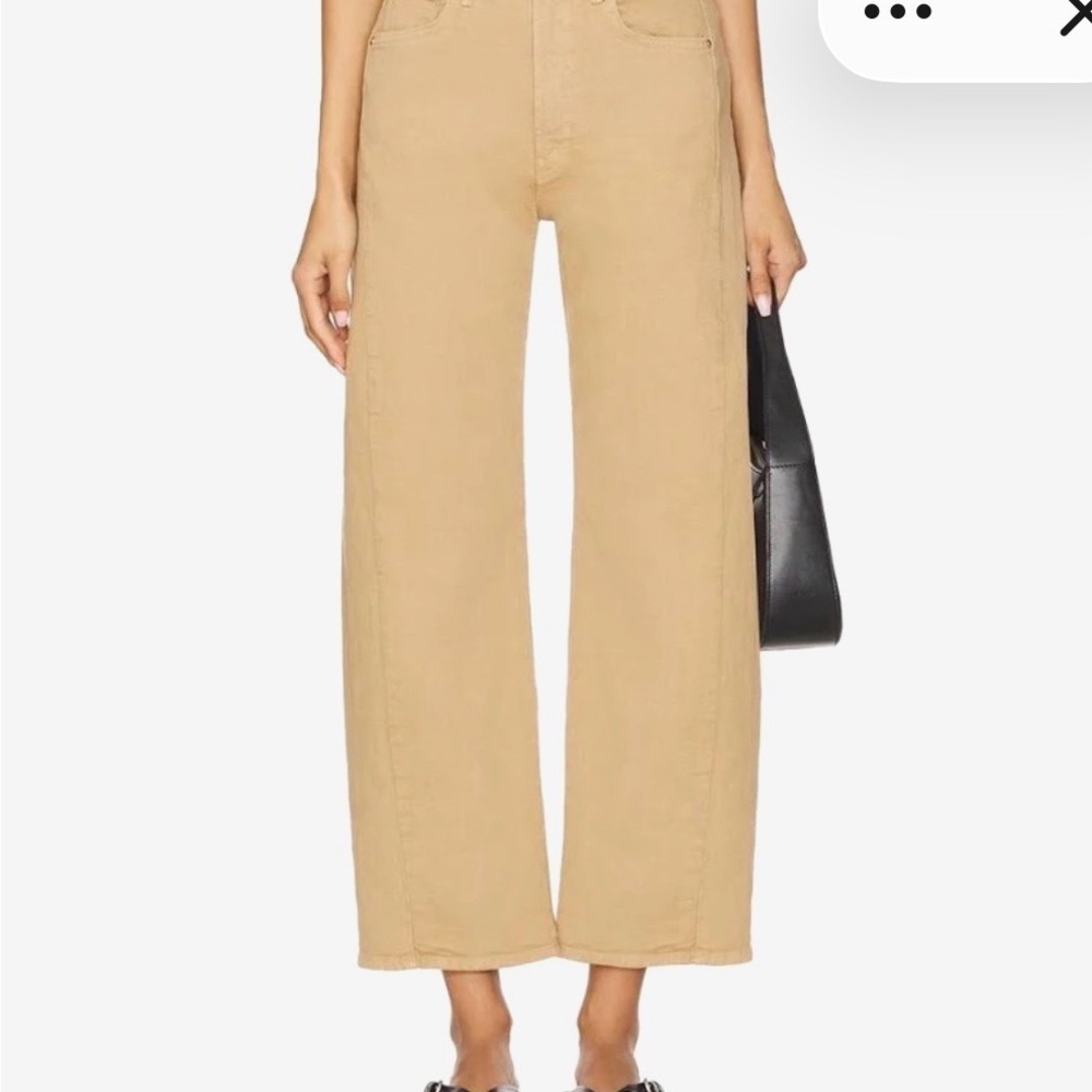 Mother  halfpipe flood Tan Jeans